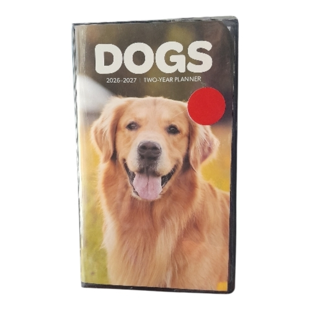 Two-Year Planner With Dogs